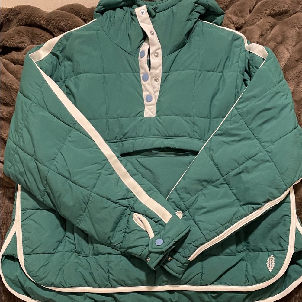FP Pippa packable puffer jacket Green Quilted